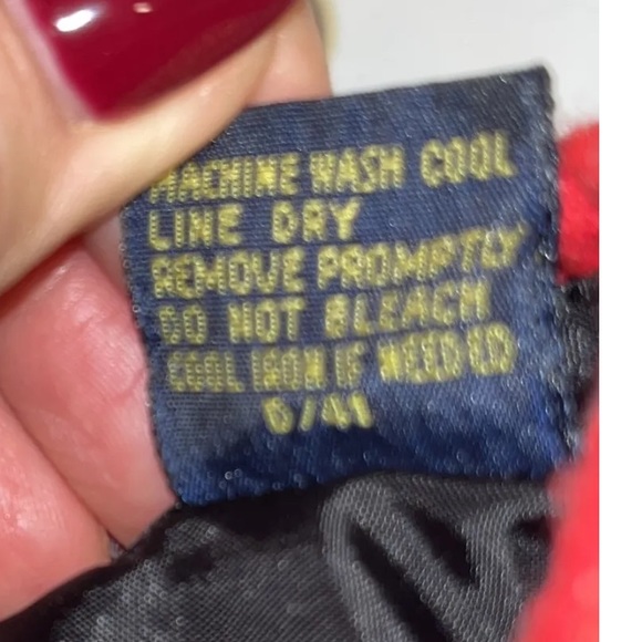 RED Fieldmaster 90s FLANNEL SHIRT Wide black Plaid cotton 2 Pockets MENS LARGE L - Picture 11 of 12